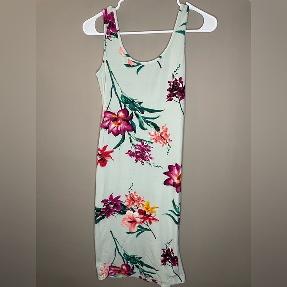 Derek Heart  Midi Dress Sleeveless Scoop Neck Size S - Picture 1 of 5
